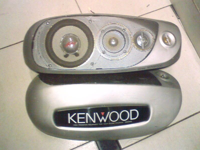 kenwood KSC-550S 4way speaker with lights | Zerotohundred