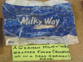 A World War II German Milky Way Wrapper