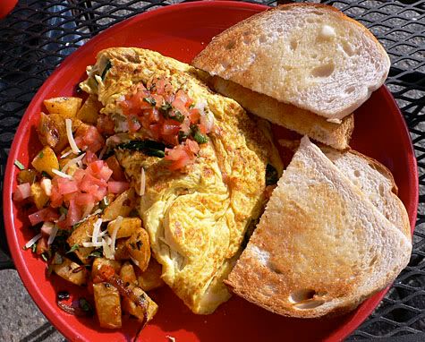 Seafood Omelet