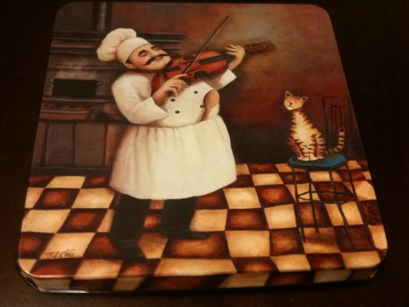 NEVER BEEN USED 4 Chef and Cat Burner Covers