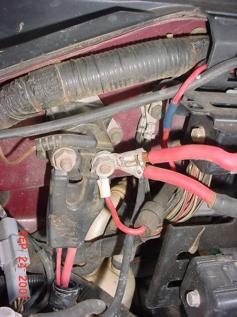 1997 Ford expedition starter location