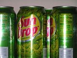 my collect of sundrop cans
