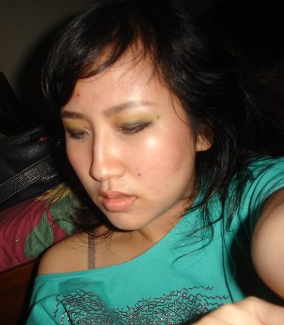 how to apply eye makeup for green eyes. FOTD: Smokey Green Eyes