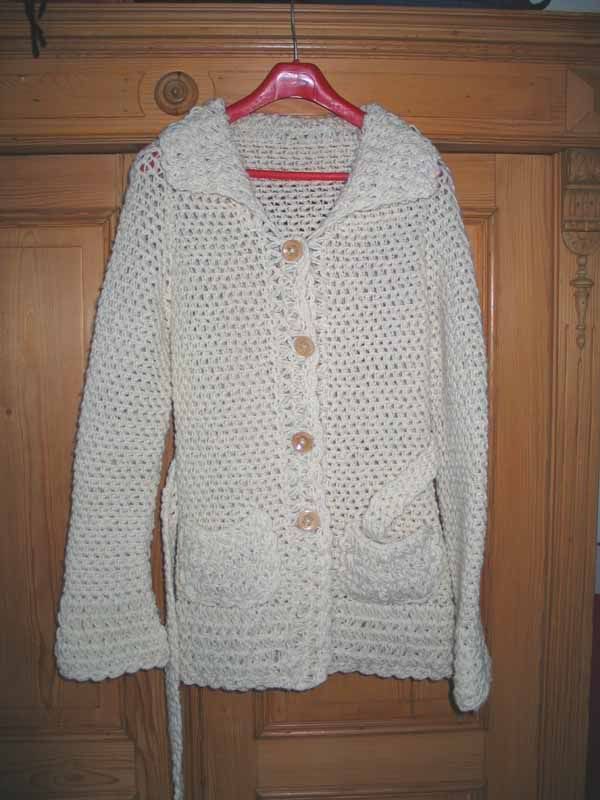 vest met wijdere mouwen