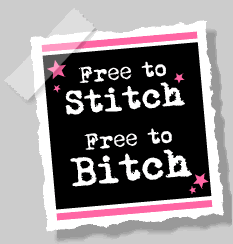 free to stitch, free to bitch