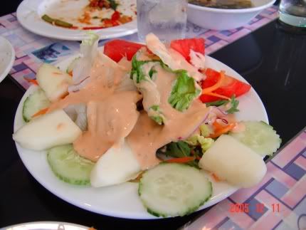 Salad with Thousand Island