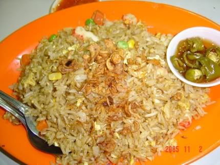 Fried Rice at Lau Pa Sat
