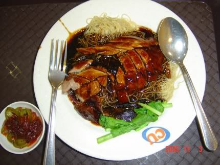 Roasted Duck Mee at Foodcourt