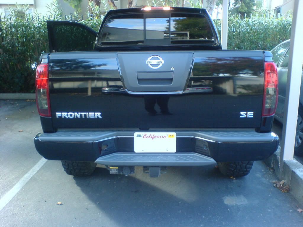 Nissan frontier rear bumper plastic #9