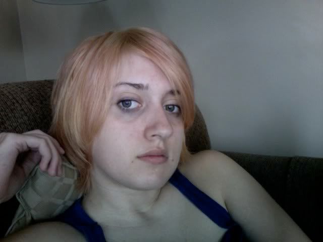 Bleached Pink Hair