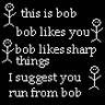 Stick Man Bob Likes You Icon Pictures, Images and Photos
