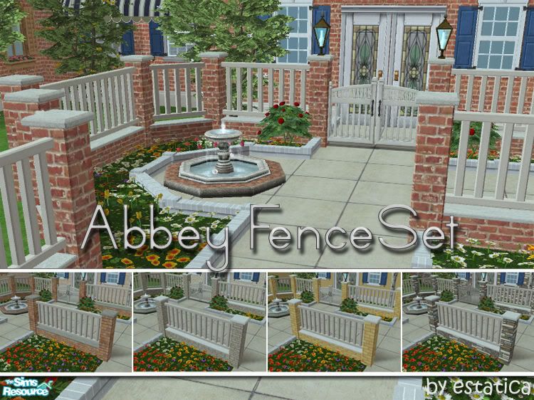 Abbey Fence Set