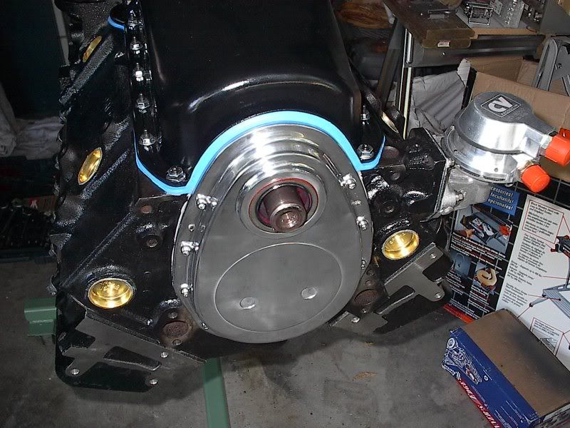 One piece oil pan gasket? Chevy Message Forum Restoration and