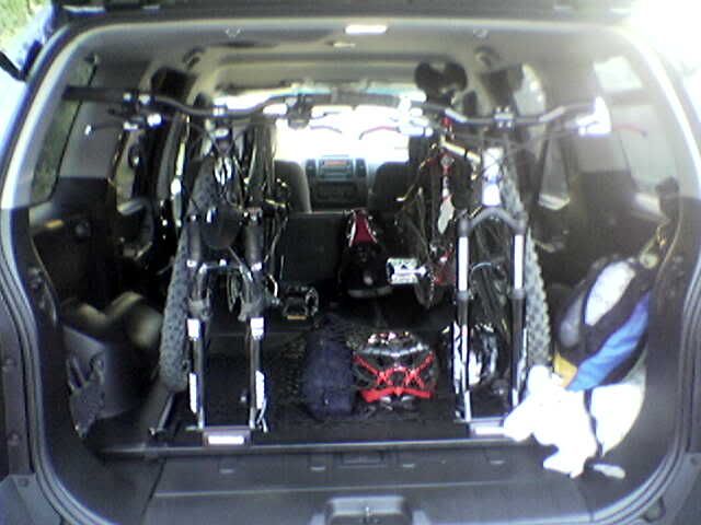 Nissan xterra interior bike mount #3