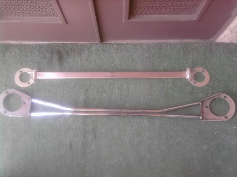 *RARE* S13 CUSCO Type MT Front Strut Bar & S13 TCSportline Rear Strut