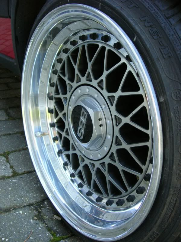 First set of wheels BBS RM Black edition 75 8x15