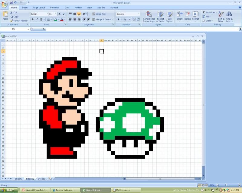 Mario 16-Bit vs. Excel | Marijuana Forums