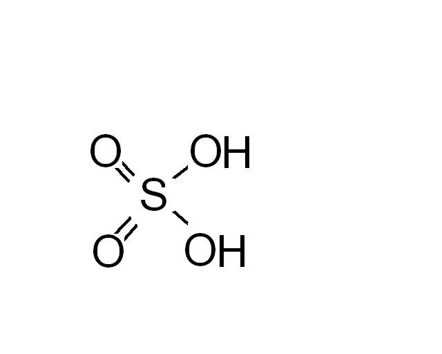 sulphuric acid structure