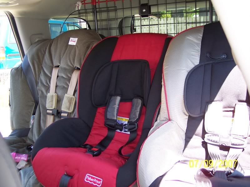 3 Carseats across nissan murano #3