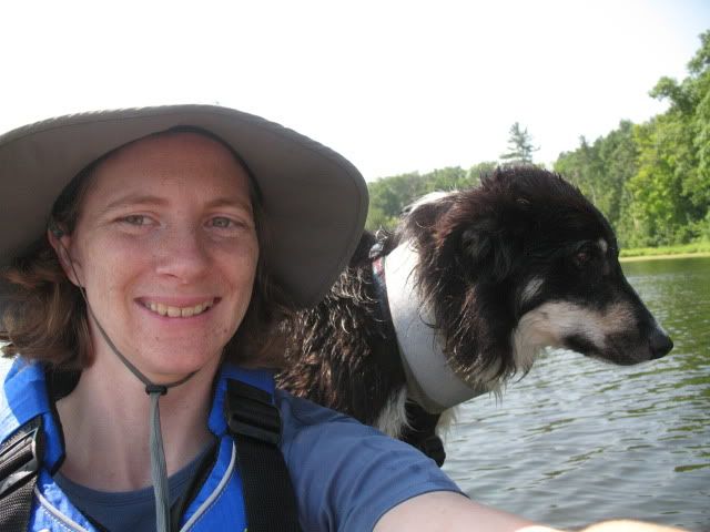 Kayak,Carter's Pond,Arthur,Amy