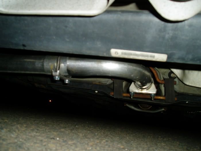 Exhaust side exit, dumped ( suitcase muffler delete ) VW Vortex