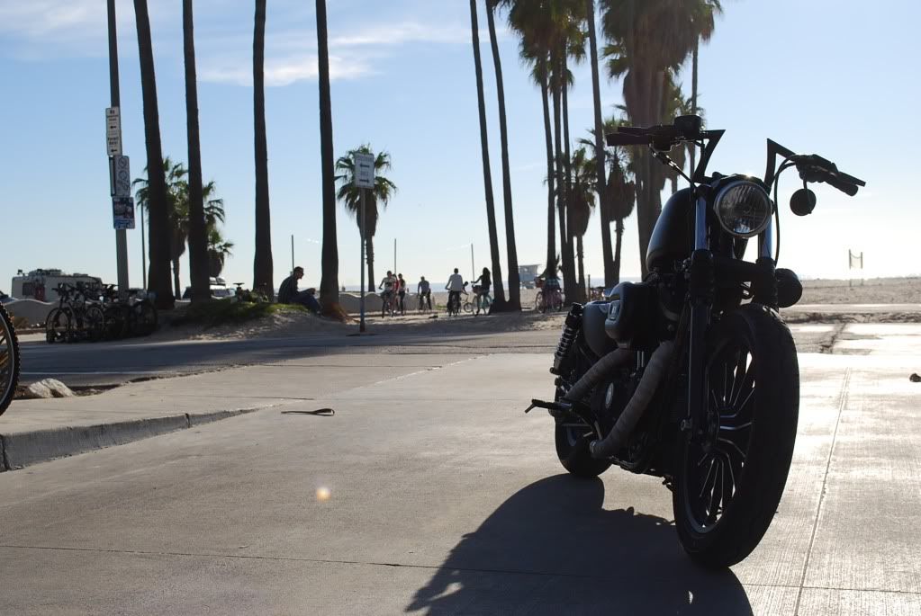 iron 883 clip on bars