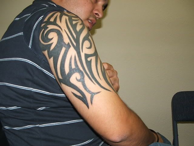 tribal tattoo idea, arm, January 2009