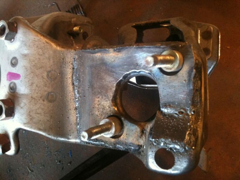 Clutch pedal bracket Pirate 4x4