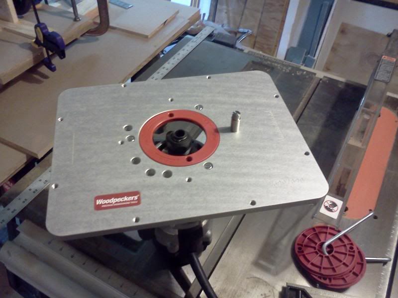 woodpecker router plate
