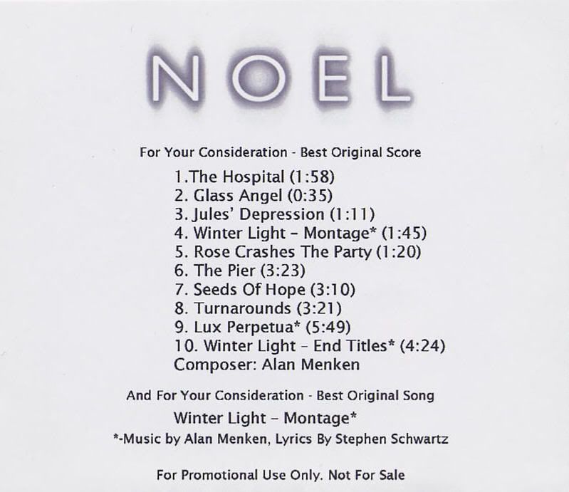 re: Adam Pascal's 'Winter Light' from NOEL