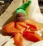 ~Pumpkin Baby ~ Waldorf Inspired Doll for Infants