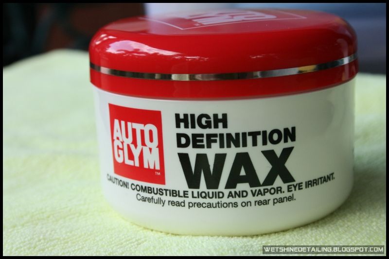 Autoglym high definition wax