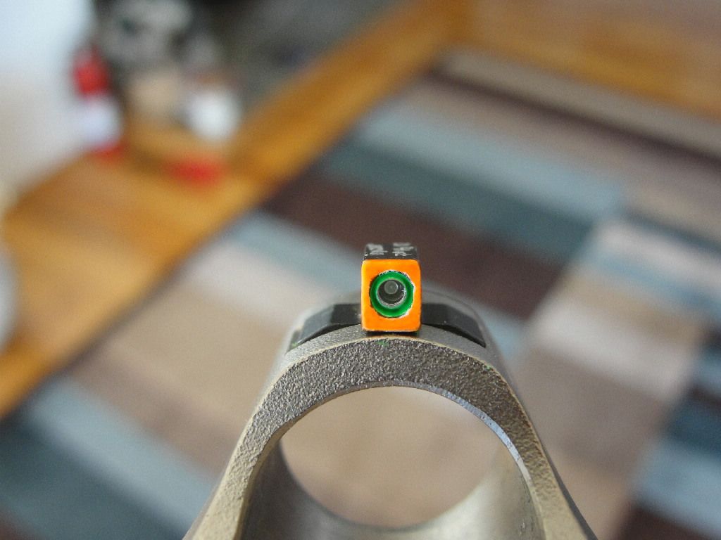 Beretta 92A1 high visibility front sight