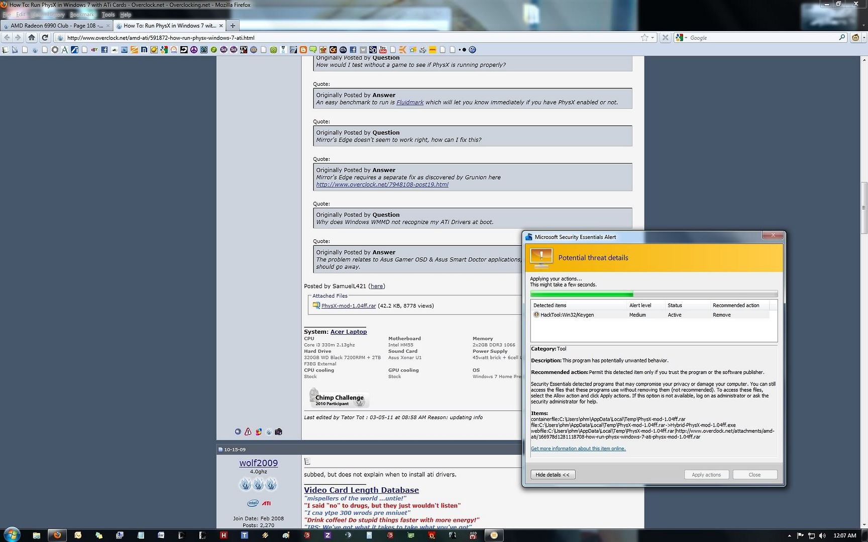 [OUT OF DATE]How To Run PhysX in Windows 7 with ATi Cards Page 46