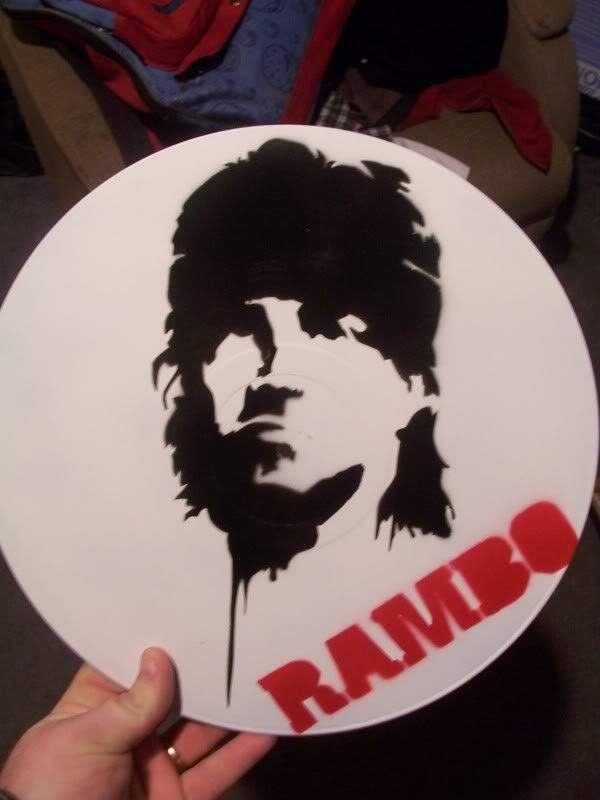 rambo stencil