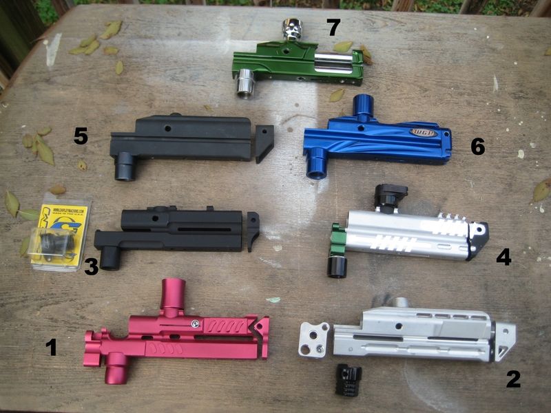Autococker bodies, pneus, frames, barrels, etc... AKA, Freeflow