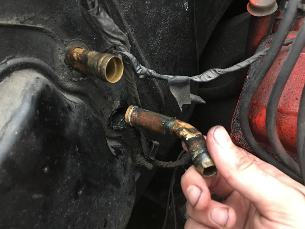 Heater Hose Fitting Broke/Came Out of Heater Box Team Chevelle