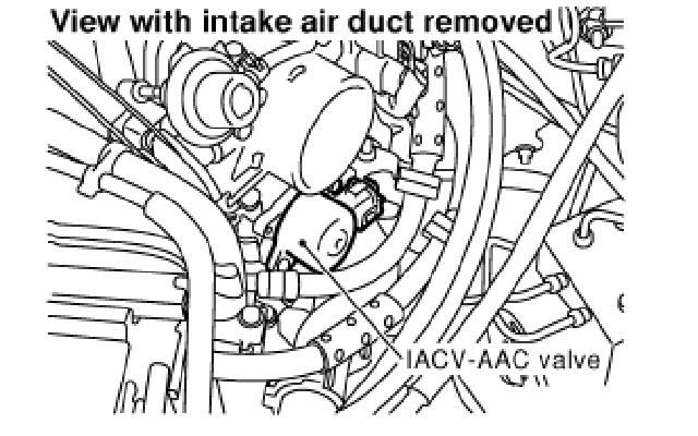 2000 Nissan maxima iacv #10