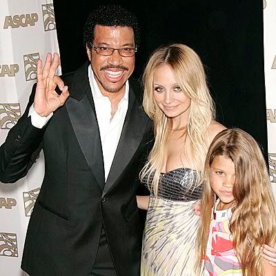 Nicole Richie (center) with her...