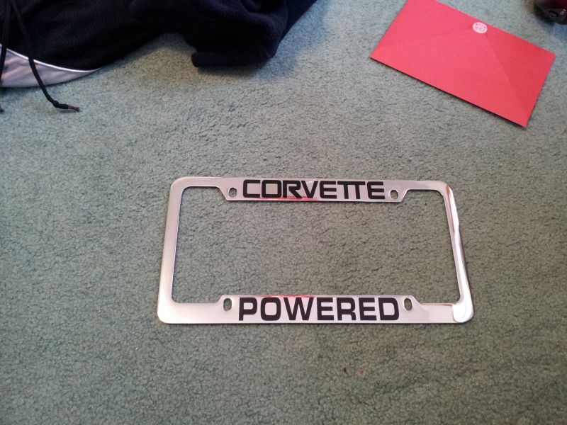 custom license plate bracket. Chevy Trailblazer SS Forum