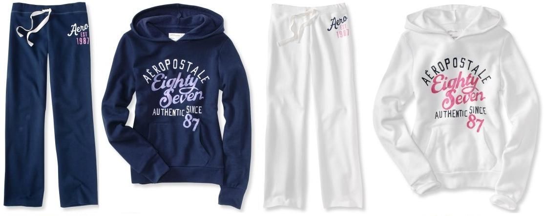 aeropostale sweatsuit sets