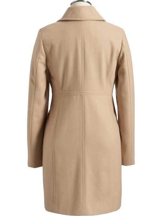 OLD NAVY MATERNITY LONG RUFFLED WOOL BLEND COAT JACKET WINTER XS,S,M,L