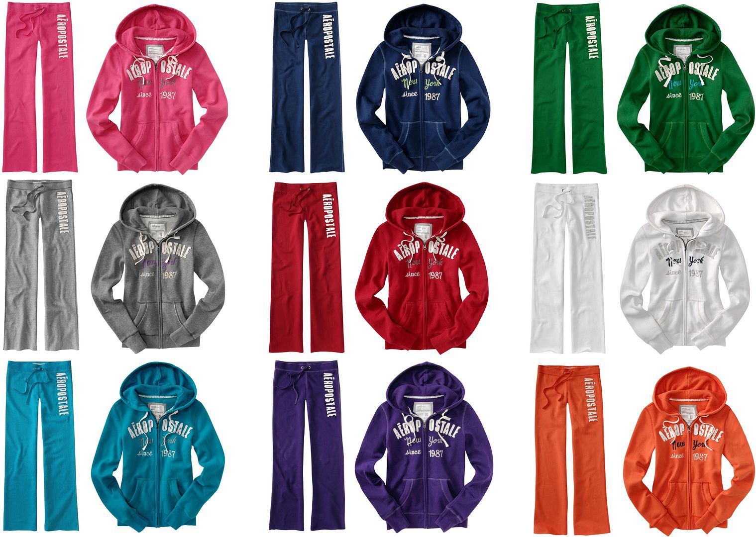 aeropostale matching sweatsuit