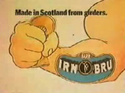 Irn Bru — made in Scotland from girders