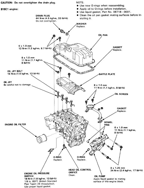 Honda b16 engine torque specs #5