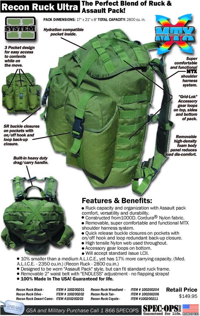recon ruck ultra