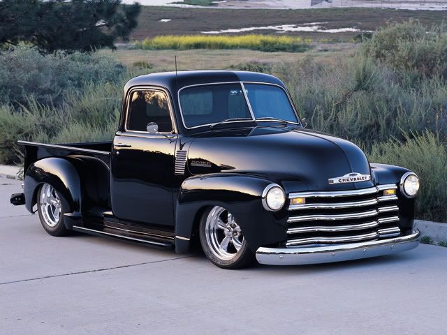 1950 chevy truck manner