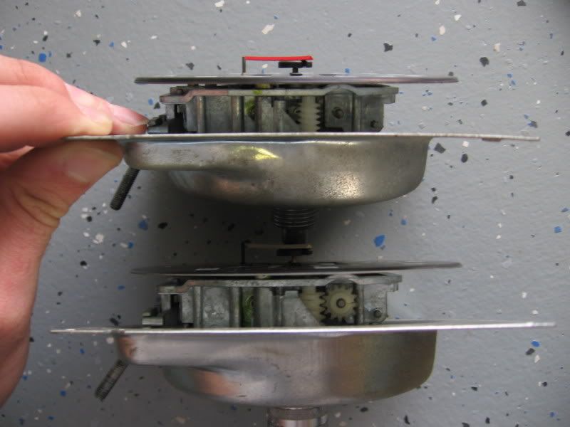 Removing Gauge Cluster Needles