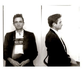 Johnny Cash Mugshot