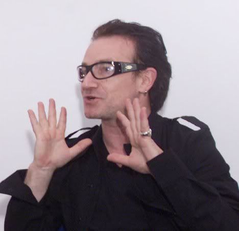 Bono self-righteous